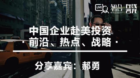 郝勇：中国企业赴美投资： 前沿、热点、战略