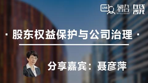 聂彦萍：股东权益保护与公司治理