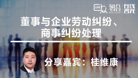 桂维康：董事与企业劳动纠纷、 商事纠纷处理