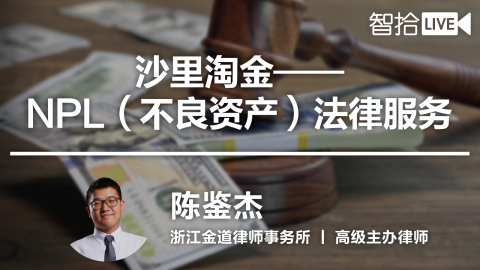 陈鉴杰：不良资产系列（上）